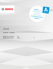 Bosch DUH30253UC Use And Care Manual