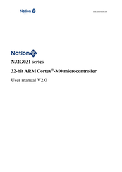 Nations N32G031 Series User Manual