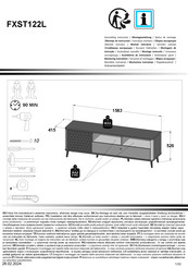 Forte FXST122L Assembling Instruction
