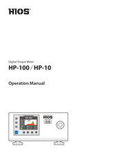 HIOS HP-10 Operation Manual