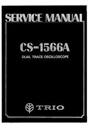 Trio CS-1566A Service Manual