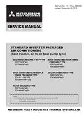 Mitsubishi Heavy Industries FDUM90VNP1VF2 Service Manual