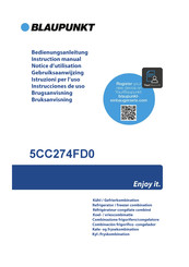 Blaupunkt 5CC274FD0 Instruction Manual