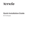 Tenda rx2l prov1.0 Quick Installation Manual