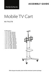 Insignia NS-TVLCTB Assembly Manual