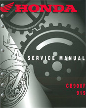 Honda CB900F 2001 Service Manual