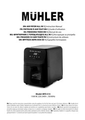 MUHLER MFX-515 Instruction Manual