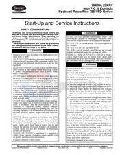 United Technologies Carrier 23XRV Start-Up And Service Instructions