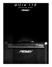 Peavey ULTRA 112 Operating Manual