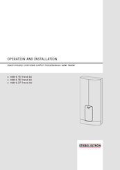 STIEBEL ELTRON HDB-E 18 Trend AU Operation And Installation Manual