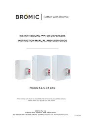 Bromic Heating 2850225 Instruction Manual And Users Manual