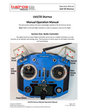 KAIROS UxV/35 Operation Manual