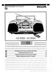 Philips AZ 8590 Quick Start Manual