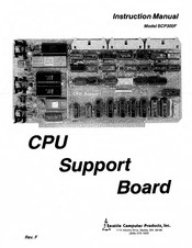 Seattle Computer Products SCP300F Instruction Manual
