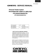 Onkyo RY-303 Service Manual
