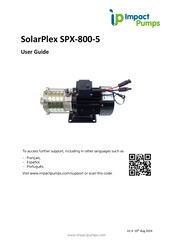 Impact Pumps SolarPlex SPX-800-5 User Manual