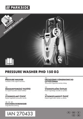 Parkside PHD 150 D3 Original Instructions Manual