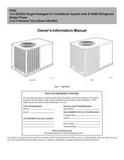 Carrier PA5Z Owner's Information Manual