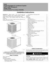 Carrier PA5Z Installation Instructions Manual