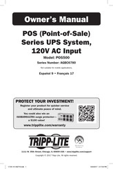Tripp Lite POS500 Owner's Manual