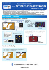 Furuno NavNet TZtouchXL TZTBBX Operator's Manual