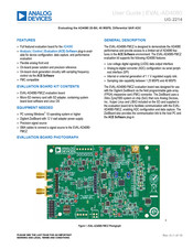 Analog Devices EVAL-AD4080-FMCZ User Manual