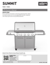 Weber SUMMIT FS38 E Owner's Manual