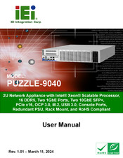 IEI Technology PUZZLE-9040 User Manual
