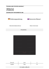 Pkm IN4-2FZSA Instruction Manual