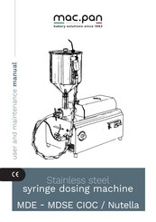 mac.pan MDSE CIOC User And Maintenance Manual