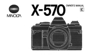 Minolta X-570 Owner's Manual