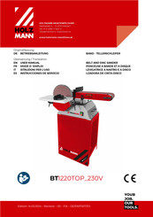 HOLZMANN MASCHINEN BT1220TOP 230V User Manual