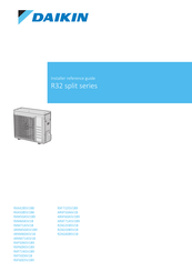 Daikin ARXM60A5V1B Installer's Reference Manual