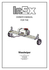 In-Ex Weedwiper 1127 Owner's Manual