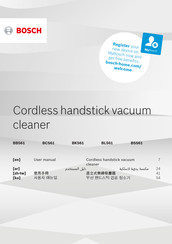 Bosch BCS61PETGB/02 User Manual