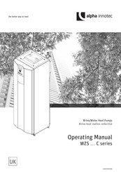 Alpha-InnoTec WZS C Series Operating Manual