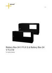 milleteknik BATTERY BOX 24V FLX M User Manual