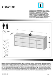 Forte STZK2411B Assembling Instruction