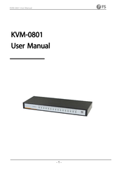 FS KVM-0801 User Manual