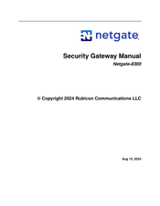 Netgate 8300 Manual