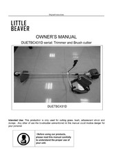 LITTLE BEAVER DUETBC431D Series Owner's Manual