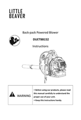 LITTLE BEAVER DUETBB152 Instructions Manual