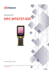 Chipsee HPC-MT6737-035 Manual