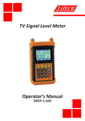 zatech ZMCP 1.1AD Operator's Manual