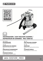 Parkside PAS 1200 D3 Original Instructions Manual