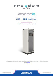 Freedom Won Encore HPS250 User Manual