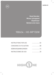 HIGHONE HO-MP150W Instructions For Use Manual