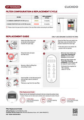 Cuckoo CP-TN100S Replacement Manual