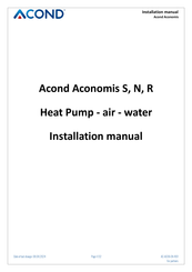 Acond Aconomis R Installation Manual