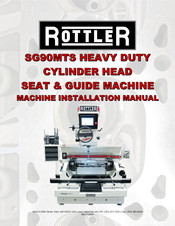 Rottler SG90MTS Installation Manual